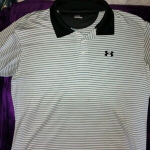 Under Armour Polo Shirts for Men Lot. Size Large
